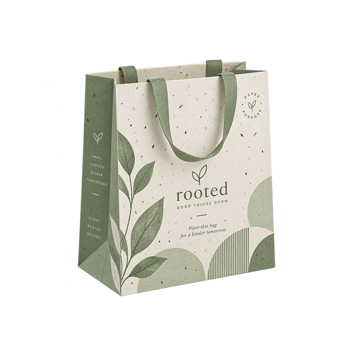 Seed Embedded Bag 